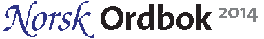 Logo for Norsk Ordbok